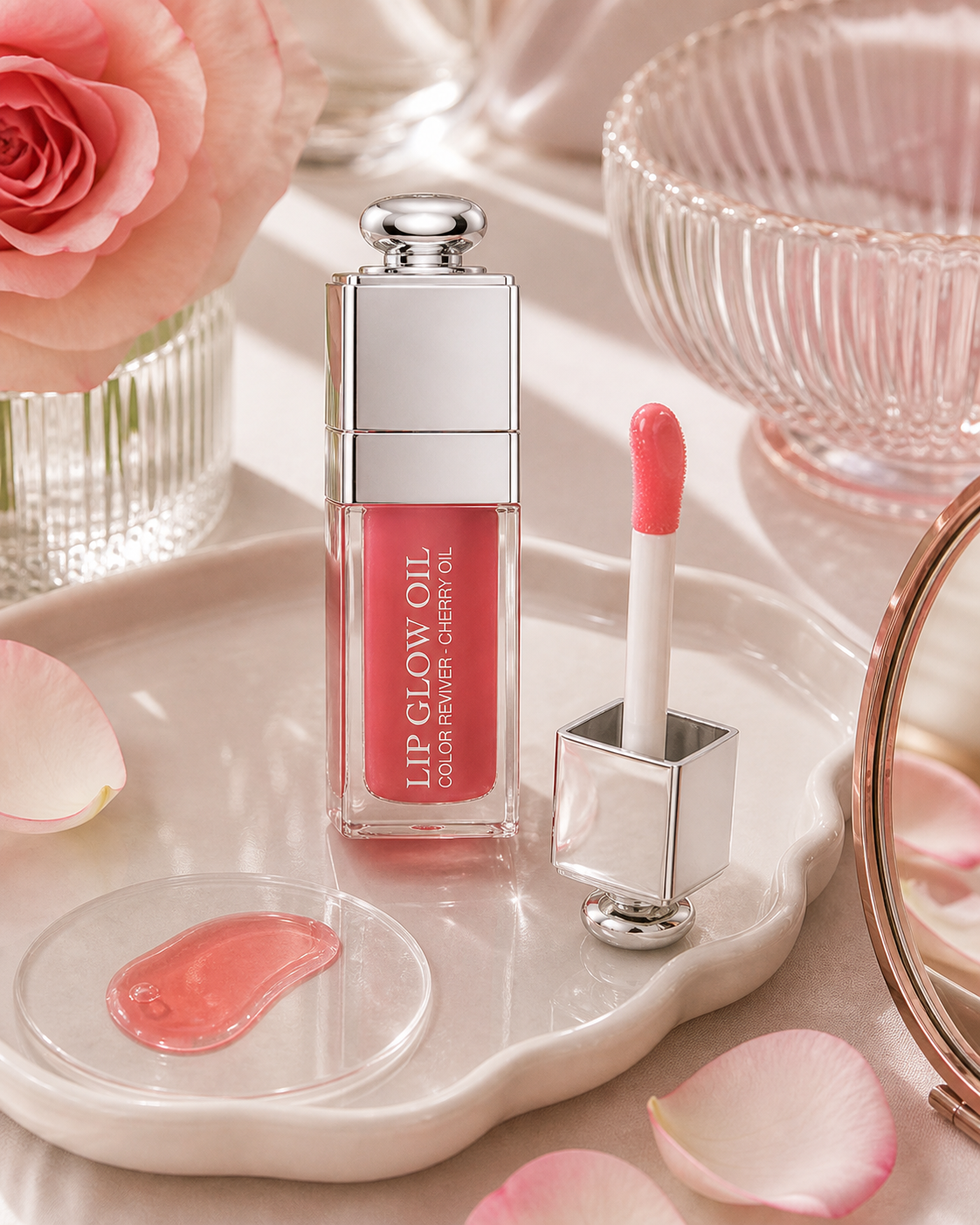 Generated editorial visual for Dior Addict Lip Glow Oil variant 2