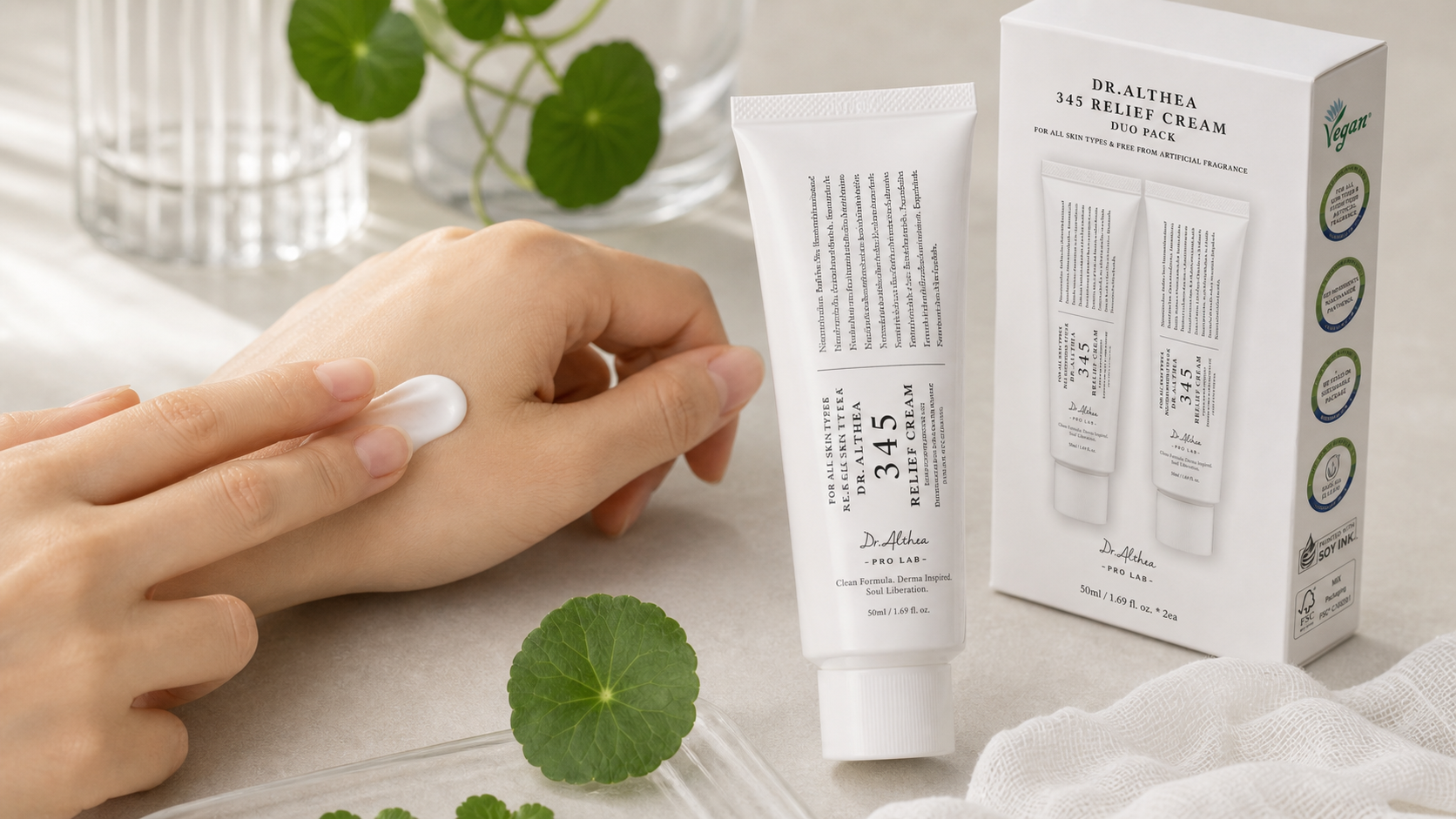 Generated editorial visual for Dr.Althea 345 Relief Cream variant 2