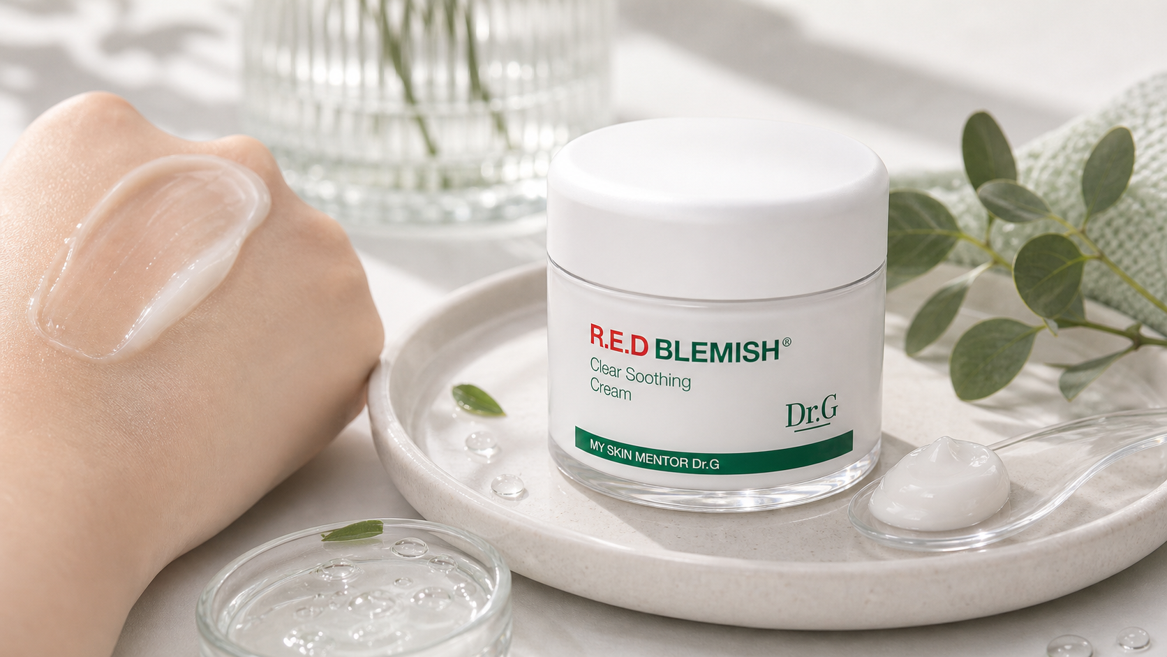 Generated editorial visual for Dr. G R.E.D. Blemish Clear Soothing Cream variant 3