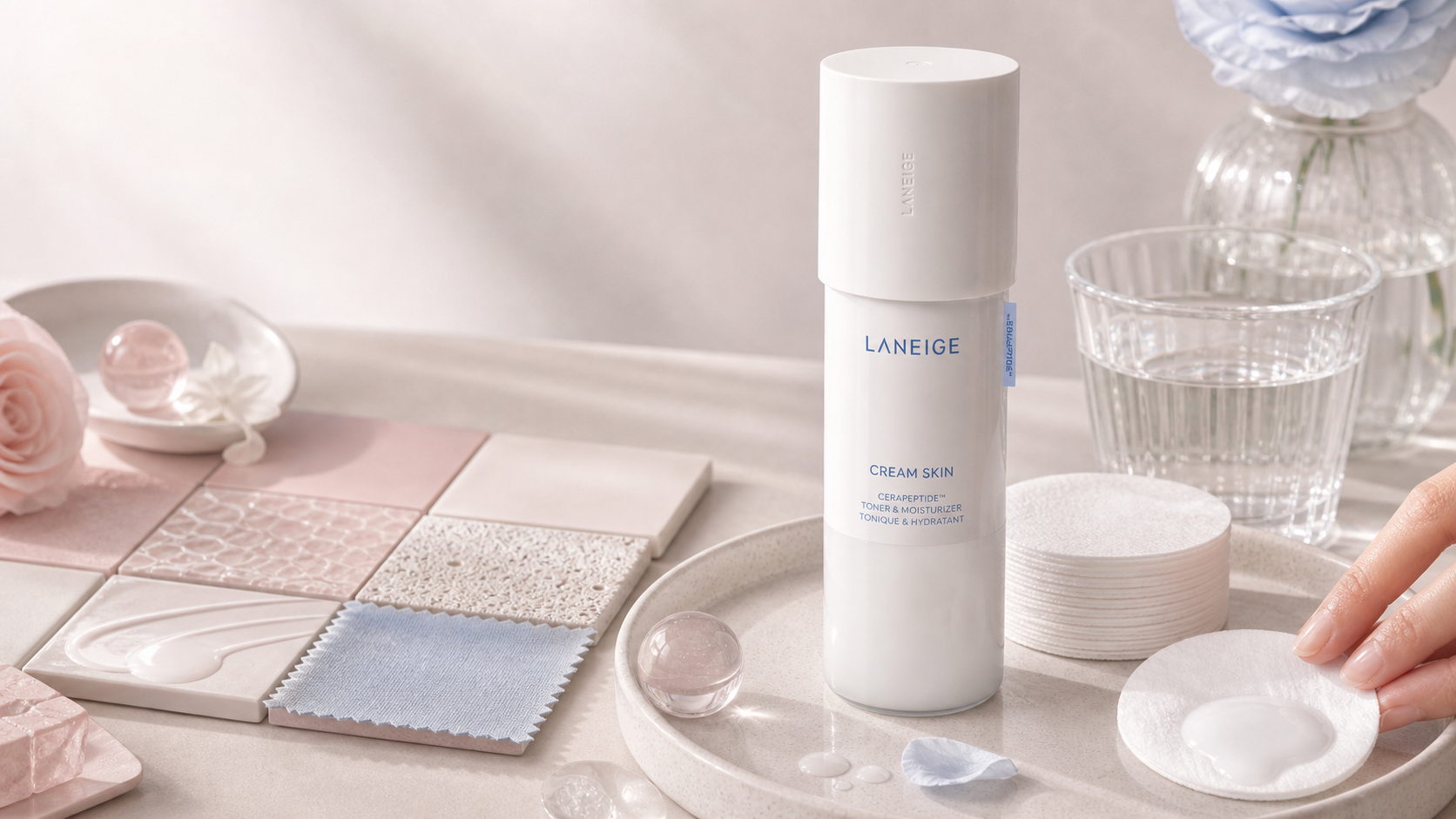 Generated editorial visual for LANEIGE Cream Skin Toner & Moisturizer variant 3