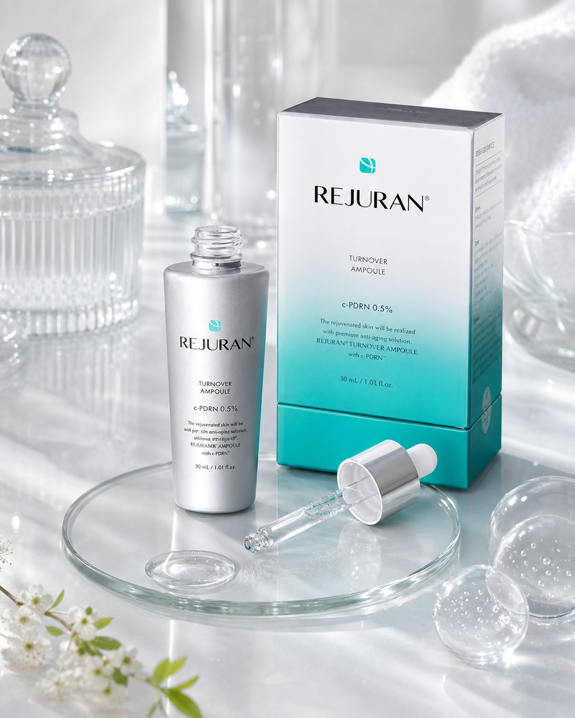 Generated editorial visual for REJURAN Turnover Ampoule variant 2