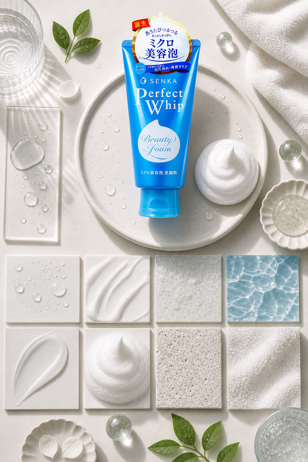 Generated editorial visual for Senka Perfect Whip A Facial Cleanser variant 3