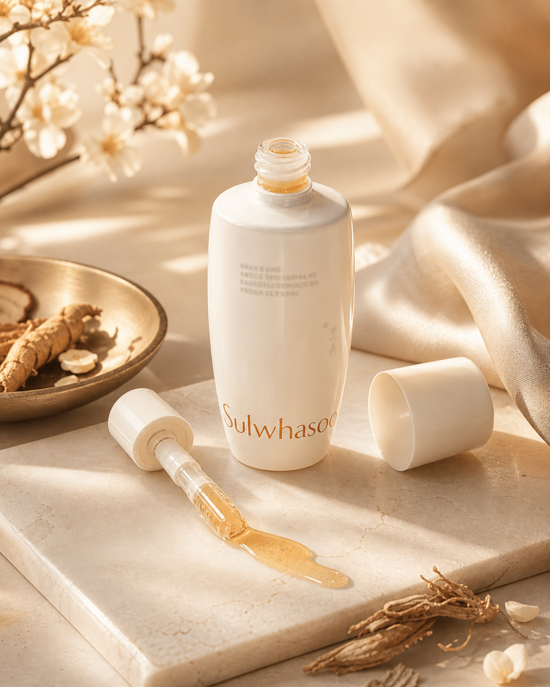 Generated editorial visual for Sulwhasoo First Care Activating Serum variant 2